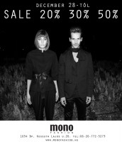 Akár féláron vásárolhatsz a Mono Fashion-ben
