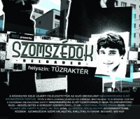 Fergeteges Szomszédok party a Tűzraktérben