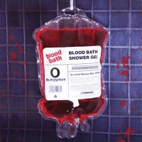 Blood bath shower gel